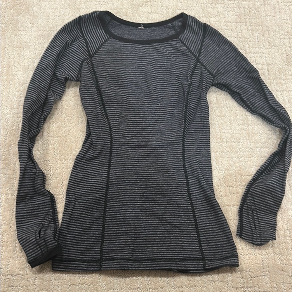 Women's lululemon Striped Long Sleeve Top